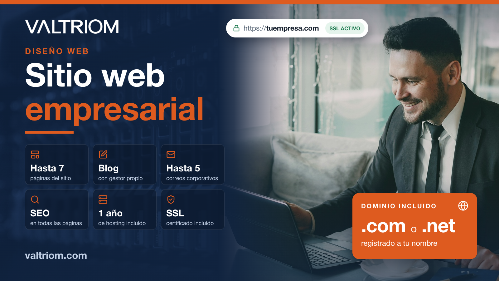 Sitio Web Empresarial en WordPress